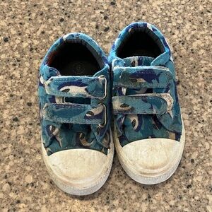 Shark Patterned Kids Sneakers